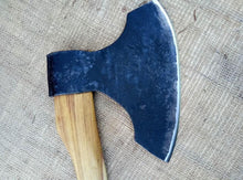 Load image into Gallery viewer, BBQ axe meat chopper butchers axe hand-hold axe meat cleaver viking hatchet