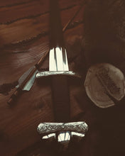 Load image into Gallery viewer, Viking Sword, Real Norse Sword, Battle forged sword