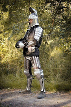Load image into Gallery viewer, Pair of Steel/ Titanium Legs - Legs armor - LARP armor - Pair Legs - Pair Legs