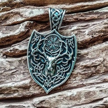 Load image into Gallery viewer, Vervisir Necklace Pendant Silver Viking Jewelry