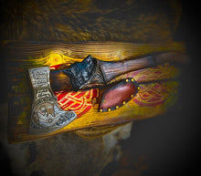 Load image into Gallery viewer, Fenrir Viking axe