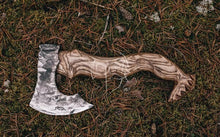 Load image into Gallery viewer, Dwarf small ax, throwing hatchet, viking ax
