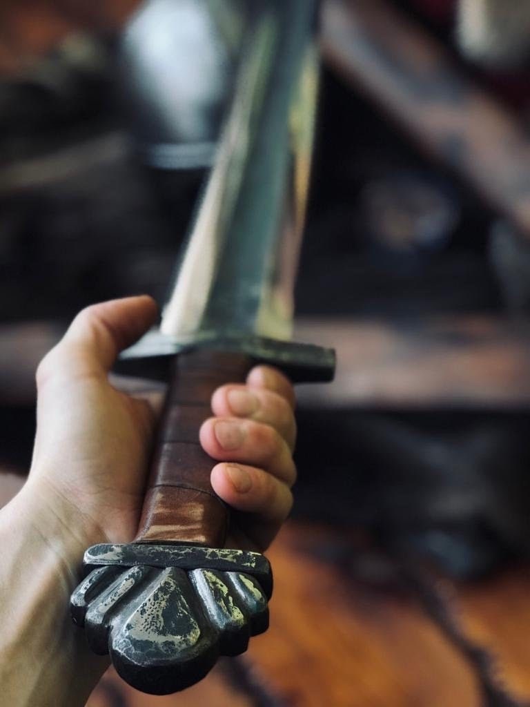 Viking medieval sword, handmade sword
