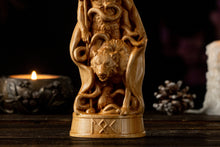 Load image into Gallery viewer, Loki Norse God figure, Loki pagan statue, Norse mythology, pagan statue, norse gods, pagan statue, norse pagan, viking statue
