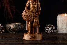 Load image into Gallery viewer, Lugh Irish God, Lug Irish Mythology, Lugh Celtic god, celtic gods, pagan statue, lugh statue
