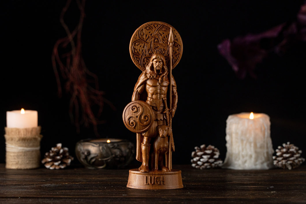 Lugh Irish God, Lug Irish Mythology, Lugh Celtic god, celtic gods, pagan statue, lugh statue