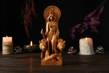 Load image into Gallery viewer, Melinoe Greek Goddess, Melinoe Greek mythology, Melinoe statue, greek goddess, greek altar, greek pantheon, pagan statue
