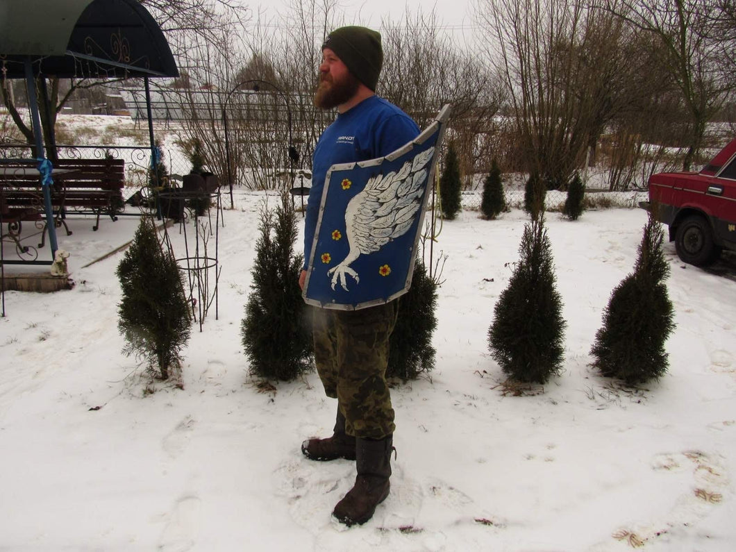 Hungarian Targe Shield Battle Shield, Hungarian Shield, medieval shield, custom shield, larp