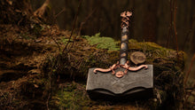 Load image into Gallery viewer, THOR Hammer, God of War Hammer, Kratos Hammer, God of War Real Hammer, Metal Hammer cosplay
