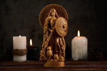 Load image into Gallery viewer, Freyja Goddess statue
