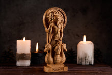 Load image into Gallery viewer, Poseidon statue, Poseidon Greek statue, Greek god, pagan statue, pagan altar, greek altar
