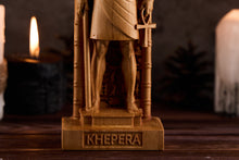 Load image into Gallery viewer, Khepera Egyptian God, Khepera statue, ancient egypt gods, egypt gods, ancient paganism, pagan altar, egypt altar statue
