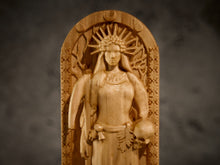 Load image into Gallery viewer, Morana Slavic Goddess, Morana Goddess, Slavic Goddess, Morana statue, slavic gods, pagan altar, slavic altar
