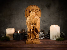 Load image into Gallery viewer, Stolas Goetia Demon, Stolas statue, Demonology figure, Goetia demon, pagan altar, pagan statue
