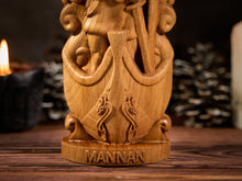 Load image into Gallery viewer, Manann Irish God statue, Manann Celtic figure, irish god, celtic gods, celtic altar, irish pagan, pagan statue

